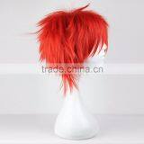 Hot Sale!!Japan Anime Kuroko no Basket Akashi Seijuro Cosplay Fashion Wig Cheap Short Red Synthetic Hair Wigs thumbnail-2