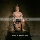 2015 Latest Ancient Solider of Chinese Wax Figure Silicone Wax Statue thumbnail-2