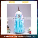 2016 Hot sale OEM services frozen tutu dress beautiful princess girl dress