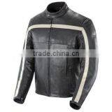 New! Motorbike Racing Jacket /100% Real Leather Jacket / Leather Garment thumbnail-1