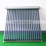 20 Tubes Pressurized Heat Pipe Vacuum Tube Solar Collector