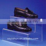 Men's Acrylic Shoes Shelf With 2 Layers