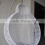 00 Balcony Garden Elegant Comfortable Rattan Hanging Swing Egg Chair YPS080 thumbnail-5