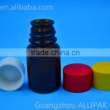 30ML brown bell mouthed testing bottle with phenolic cap type--B