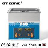 Stainless Steel Digital Degas Function Ultrasonic Cleaner VGT-1730QTD