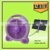 New Energy 16 Inch Battery Solar dc Rechargeable Fan 12V dc Water Mist Fan thumbnail-2