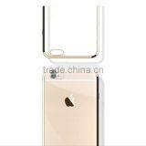 Luxury Ultra Slim Gold Plating Crystal Clear Tpu Case for Iphone 6 Transparent Soft Phone Bag Cover thumbnail-4