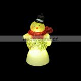 LED battery operated color changing Christmas novelty decorating with Snowman night light