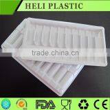 10 compartments Plastic vaccine medical Tray For Vial accept customization