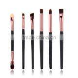 6pcs Makeup Eyeshadow Nose Shadow Smudge Brush Set Makeup Tools Kit thumbnail-1
