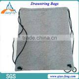 Promotional Silkscreen Printing Non Woven Drawstring Bag China Supplier