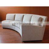 Purple Colorful Modern Restaurant Fabric Booth Seating YK7052 thumbnail-4