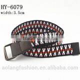 Insert Colors Webbing Belt