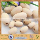 Natural Wood Wooden Oval Beads Bead thumbnail-1