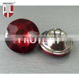 25mm Red Upholstery Crystal Buttons for Bed Manufacturing thumbnail-2