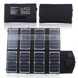 52w Sunpower High Efficiency Foldable Solar Power Mobile Phone Charger