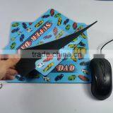 OEM Photo Insert Mouse Mat , Full Color Printing Photo Frame Mouse Pad