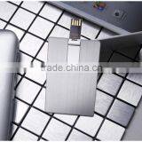 Super Slim Aluminum Material USB Flash Drive, Grade A Chips Credit Card Business USB Memory Stick Custom thumbnail-6