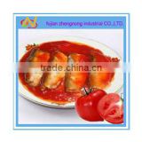 dried 425 grams canned sardine in tomato sauce(ZNST0030)