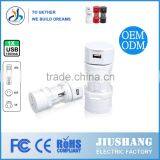 2015 New Universal Travel Adapter Plug With USA/Australia/Europe/UK Worldwide Plugs A023-1