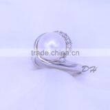 Fashion Jewelry 925 Silver Original Pearl Ring Wholesale thumbnail-3