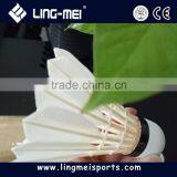 Oem Goose Feather 3 Layers Cork Green Wecan Badminton Shuttlecock thumbnail-2