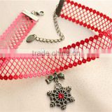 MYLOVE christmas jewelry snow necklace wholesale christmas gift MLCHN-04