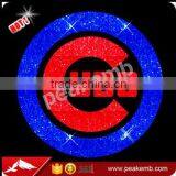 Chicago Cubs Glitter Vinyl Transfer Wholesale Custom Heat Transfer thumbnail-2