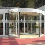 Stainless Steel 2-wing Automatic Revolving Door