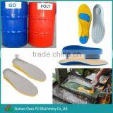 Comfortable PU Shoe Sole Polyurethane Isocyanate Resin