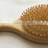Wooden Paddle Wooden Pins Cushion Hair Brush thumbnail-3