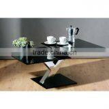 Modern Design Black Glass Coffee Desk