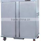 GN 2/1 Banquet Cart, Heated w/ Humidification, 2-d