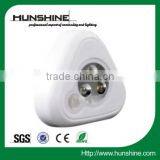 High White Quality Triangle Led Sensor Floor Light