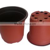 9cm double color pp disposable plastic flower garden pots