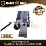 Single Row 50 Inch 250W/200W/150W Slim Curved Cree Led Light Bar, 50'' LED Light Bar Off Road, Car LED Light Bar for 4x4 thumbnail-3