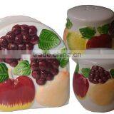 Personalized Handmade Color Glazed Decorative Fruit Decor Napkin Holder Set
