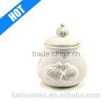 Hot Sale White Stoneware Garlic Keeper thumbnail-1