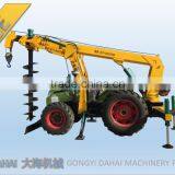 Tractor Mounted Solar Poles Erection Machine thumbnail-4