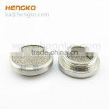 Sintered 316 Stainless Steel Porous-metal Filter Components thumbnail-3