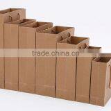 Cheap Brown Printed Logo Brown Kraft Paper Bag With Twisted Paper Handle thumbnail-6