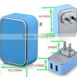 2015 Universal CE ROHS Pass 1A/2.4A Output Mobile Phone Travel Adaptor/USB Car Charger thumbnail-4