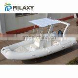 RILAXY 5.8m Rigid Hull Inflatable Boat With Outboard Motor for Sale thumbnail-1