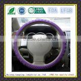 Soft Safety Durable Silicone Car Steering Wheel Cover thumbnail-5