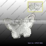 Cleverish Portable Cute Transparent Butterfly Plastic Storage Jewelry Wedding Box Kit thumbnail-1