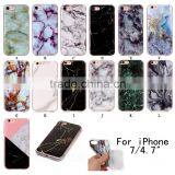 Marble Custom IMD Printing Soft TPU Cell Phone Case For IPhone 7 OEM Accept thumbnail-6