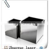 High Quality Square Stainless Steel Mirror Polishing Metal Flowerpot Stands Outdoor Garden Flower Pot Stand thumbnail-4