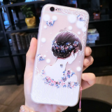 New Design Soft Tpu Cell Phone Case Silicone Mobile Phone Cases for IPhone7/7Plus/6/6s/6plus/6splus Diamond Crystal Case thumbnail-4