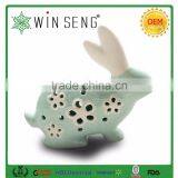 Ceramic Rabbit Shape Home Decor With Hollowed Out Shape thumbnail-2