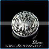 Metal Snaps Ring Button on Charm Interchangeable Leather Snap Button thumbnail-1